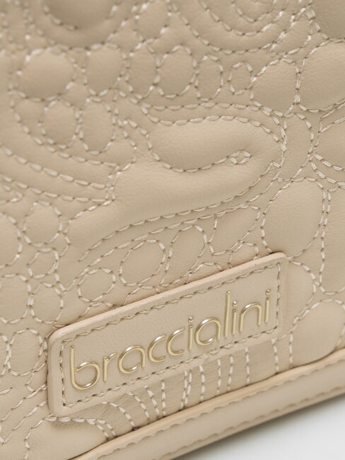 GINGER Borsa a tracolla con flap cipria - Borse Donna