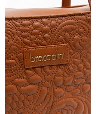 BRACCIALINI GINGER Borsa shopping a spalla marrone - Borse Donna - 3