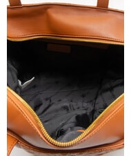 BRACCIALINI GINGER Borsa shopping a spalla marrone - Borse Donna - 6