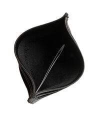 BRACCIALINI BASIC Porta carte in pelle logo metallico nero - Portafogli Donna - 3