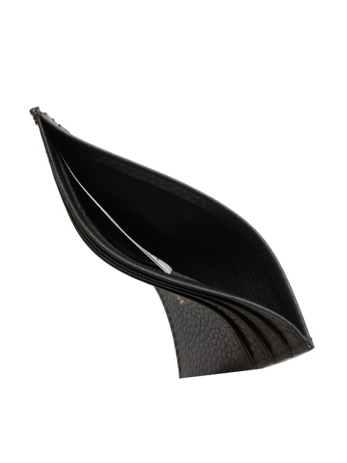 BASIC Porta carte credito pelle nero - Portafogli Donna