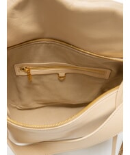 BORBONESE NUEVE  Borsa a spalla, in pelle sabbia - Borse Donna - 4