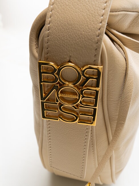 NUEVE  Borsa a spalla, in pelle sabbia - Borse Donna