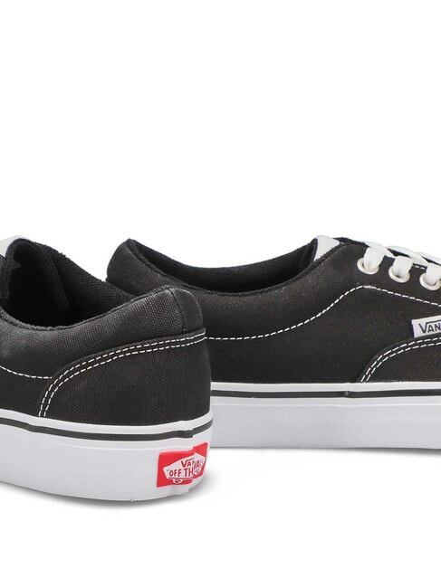 DOHENY Sneakers in canvas black white - Scarpe Uomo