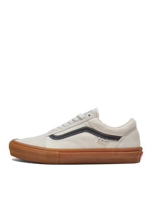 SKATE OLD SKOOL  Sneakers in pelle marshmallow/gum - Scarpe Unisex