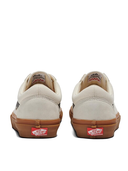 SKATE OLD SKOOL  Sneakers in pelle marshmallow/gum - Scarpe Unisex