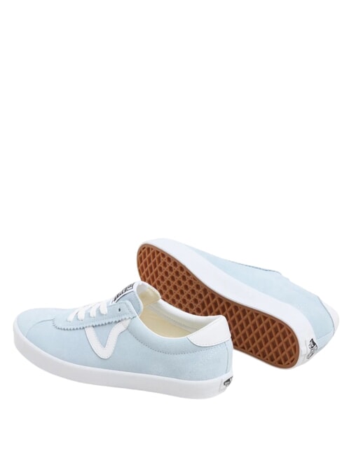 SPORT LOW  Sneakers in pelle baby blue/white - Scarpe Unisex