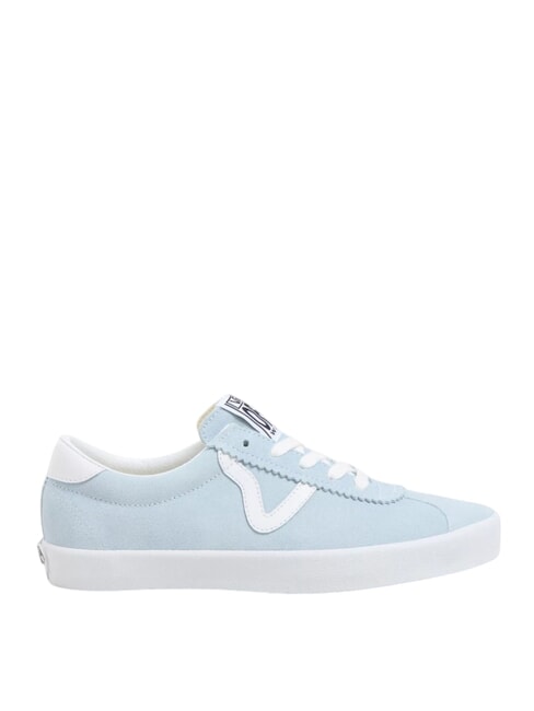 SPORT LOW  Sneakers in pelle baby blue/white - Scarpe Unisex