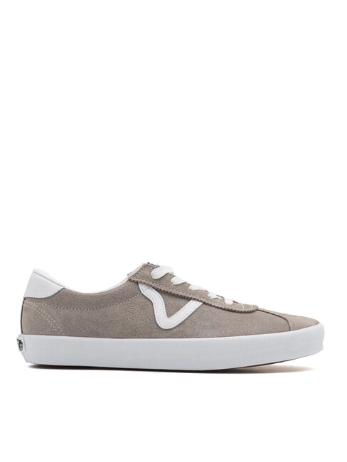 SPORT LOW  Sneakers in pelle khaki/white - Scarpe Unisex