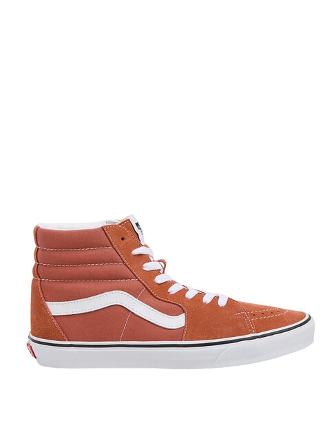 SK8-HI  Sneakers in pelle color theory auburn - Scarpe Unisex