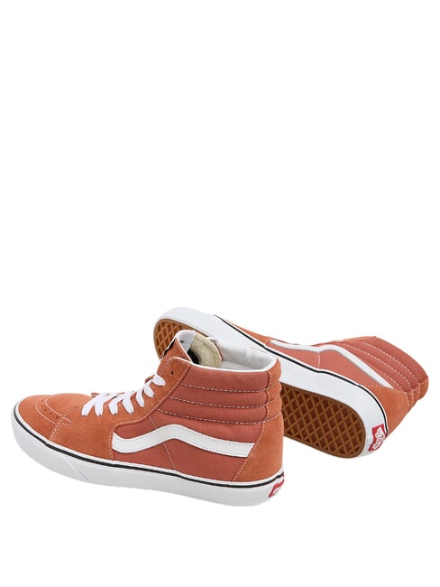 SK8-HI  Sneakers in pelle color theory auburn - Scarpe Unisex