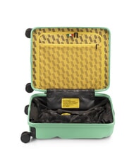 CRASH BAGGAGE SMART Trolley bagaglio cabina, tasca porta pc 15" sage green - Bagagli a mano - 4