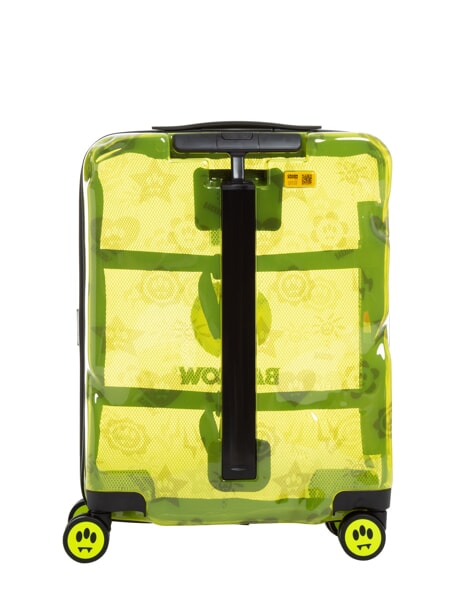 SHARE x BARROW Trolley bagaglio a mano trasparente clear yellow - Bagagli a mano