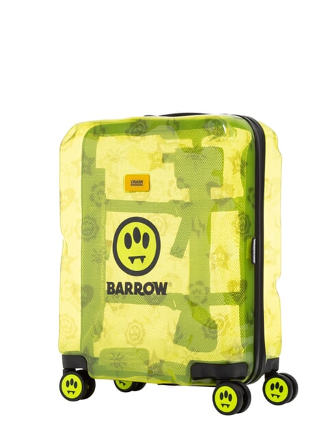 SHARE x BARROW Trolley bagaglio a mano trasparente clear yellow - Bagagli a mano