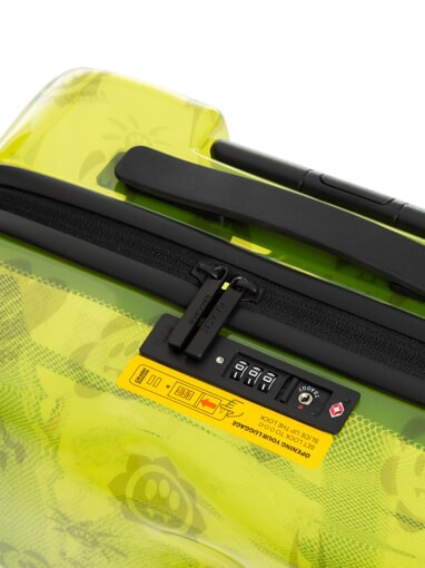 SHARE x BARROW Trolley bagaglio a mano trasparente clear yellow - Bagagli a mano