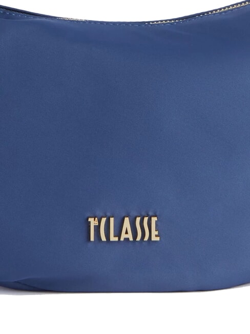 NYLON ECO VIBE Borsa mezzaluna piccola denim - Borse Donna