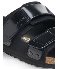 BIRKENSTOCK UJI Sandalo ciabatta in pelle black - Scarpe Donna - 6