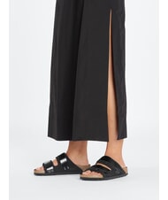 BIRKENSTOCK UJI Sandalo ciabatta in pelle black - Scarpe Donna - 7