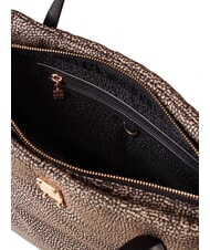 BORBONESE CAHIER  Shopper a spalla, con tracolla OP/NATURALE/NERO - Borse Donna - 4