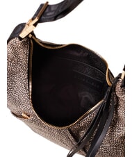 BORBONESE FOLD  Borsa morbida a tracolla OP/NATURALE/NERO - Borse Donna - 4