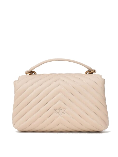 LOVE LADY PUFF Mini Bag a mano, con tracolla beige-grigio fumo-antique gold - Borse Donna