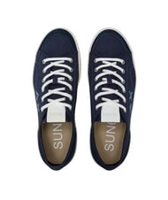 SUN68 STREET CANVAS Sneakers in tela navy blue - Scarpe Uomo - 3