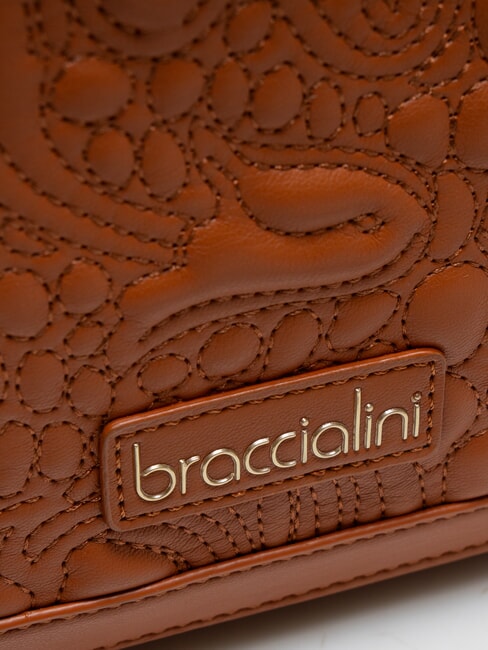 GINGER Borsa a tracolla con flap marrone - Borse Donna