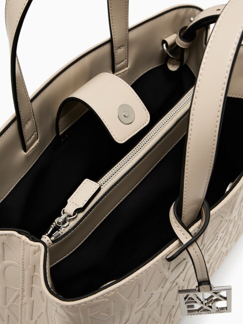 LOGO EMBOSSED Shopper a mano, con tracolla valley - Borse Donna