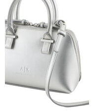 ARMANI EXCHANGE MEGAN Bauletto a mano, con tracolla silver - Borse Donna - 5