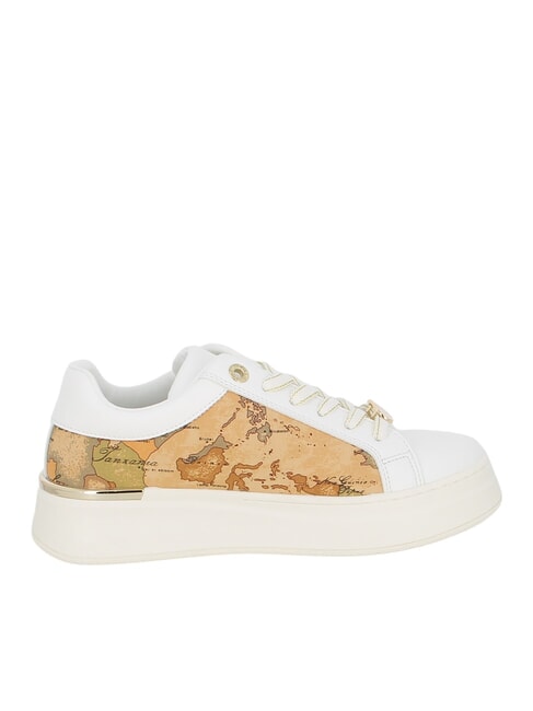 GEO JUNIOR Sneakers Bianco/Geo Beige - Scarpe Donna