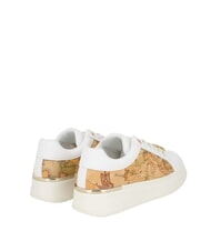 ALVIERO MARTINI PRIMA CLASSE GEO JUNIOR Sneakers Bianco/Geo Beige - Scarpe Donna - 4