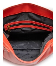 BRACCIALINI SOFIA Borsa a mano pelle con fiorellini rosso - Borse Donna - 6