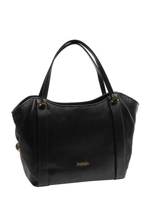 NAOMI Borsa a spalla in pelle nero - Borse Donna