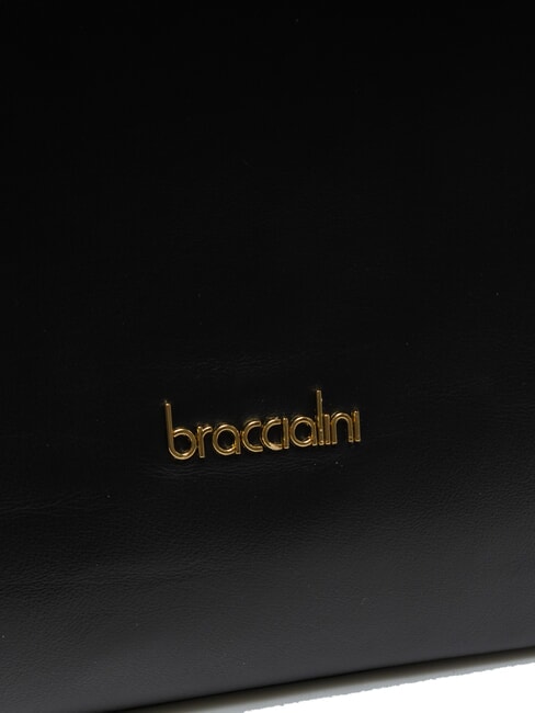 NAOMI Borsa a spalla in pelle nero - Borse Donna