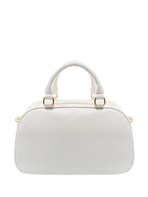 GISELLE Borsa bauletto logo metallico bianco - Borse Donna