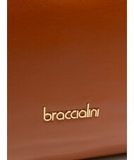 BRACCIALINI NORA Borsa hobo in pelle marrone - Borse Donna - 3