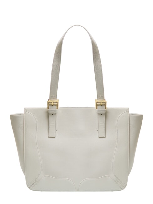 HELLEN Borsa shopping in pelle bianco - Borse Donna