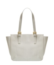 BRACCIALINI HELLEN Borsa shopping in pelle bianco - Borse Donna - 4