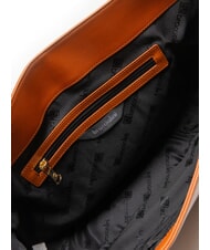 BRACCIALINI NORA Borsa a spalla in pelle marrone - Borse Donna - 4