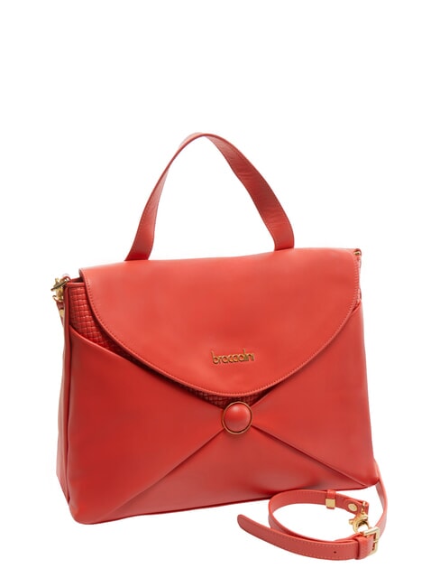 NAOMI Borsa a cartelletta in pelle rosso - Borse Donna