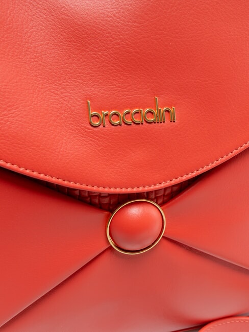 NAOMI Borsa a cartelletta in pelle rosso - Borse Donna