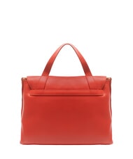 BRACCIALINI NAOMI Borsa a cartelletta in pelle rosso - Borse Donna - 4