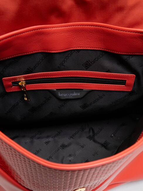 NAOMI Borsa a cartelletta in pelle rosso - Borse Donna