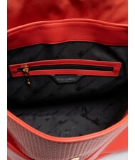 BRACCIALINI NAOMI Borsa a cartelletta in pelle rosso - Borse Donna - 5