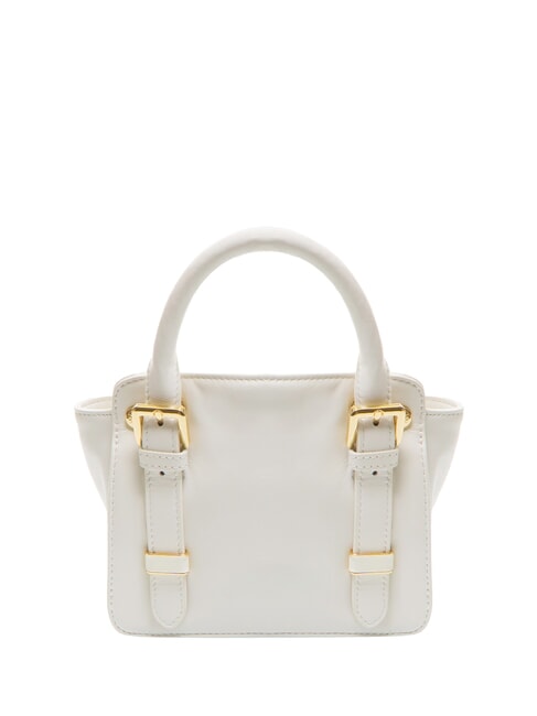 GRETA Borsa piccola in pelle a mano bianco - Borse Donna