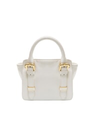 BRACCIALINI GRETA Borsa piccola in pelle a mano bianco - Borse Donna - 4