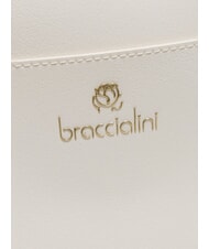 BRACCIALINI STONES Borsa bauletto con pietre colorate bianco - Borse Donna - 3