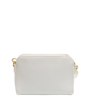 BRACCIALINI GISELLE Borsa a tracolla con logo e borchie bianco - Borse Donna - 5