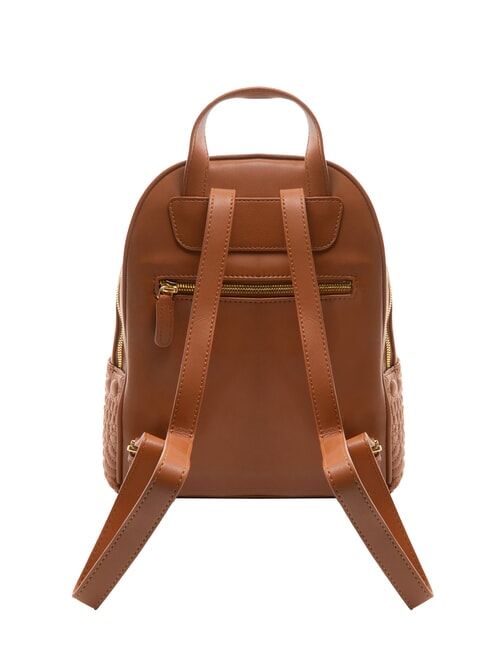 GINGER Zaino con motivo trapuntato marrone - Borse Donna