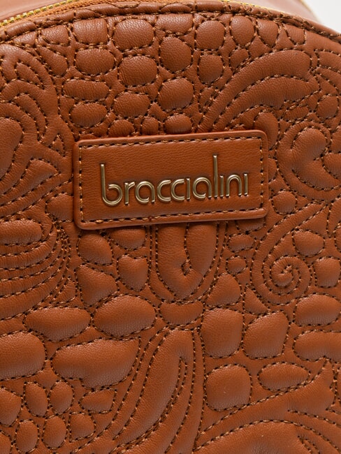 GINGER Zaino con motivo trapuntato marrone - Borse Donna